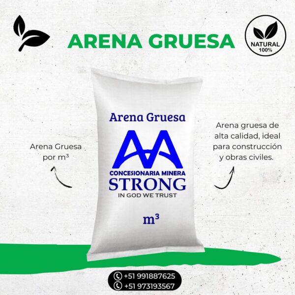 Arena Gruesa